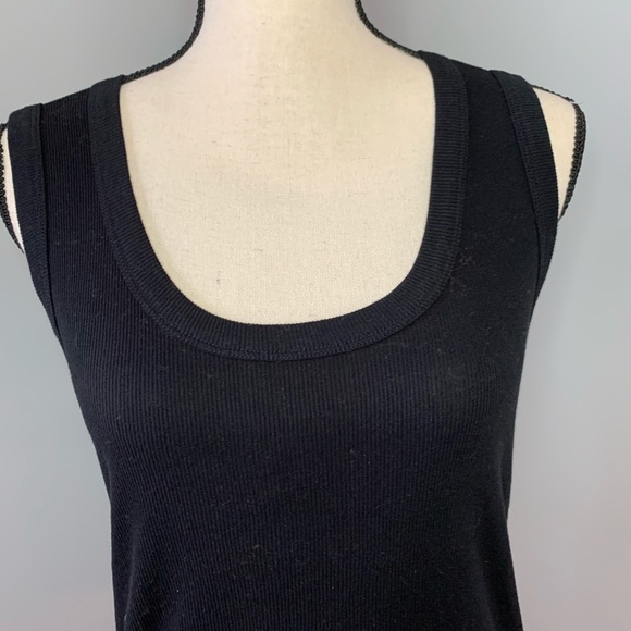 Black ribbed tank top from BP - Picture 2 of 6